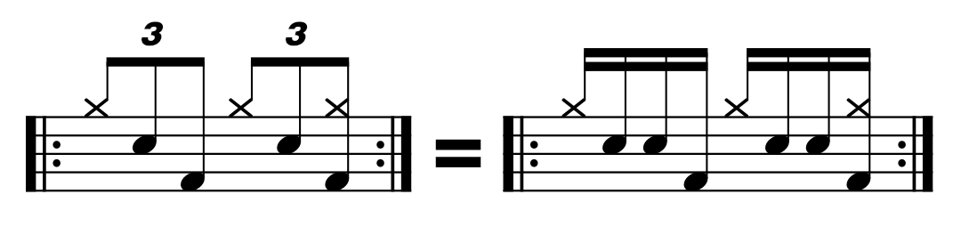 Comping: triplets to 16ths – 01